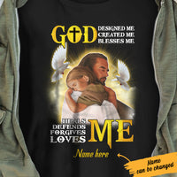 Personalized God Loves Me Child Of God T Shirt SB192 73O57 thumb 1