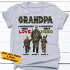 Personalized Hunting Dad Grandpa T Shirt AP222 26O36 1