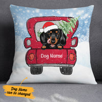 Personalized Dog Christmas Pillow SB301 81O34 thumb 1