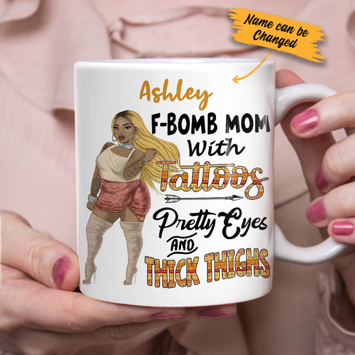 Personalized BWA F-Bomb Mom Mug AG86 95O34 1