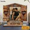 Personalized Couples Custom Photo Home Is Where The Heart Is Wood Plaque 22743 1