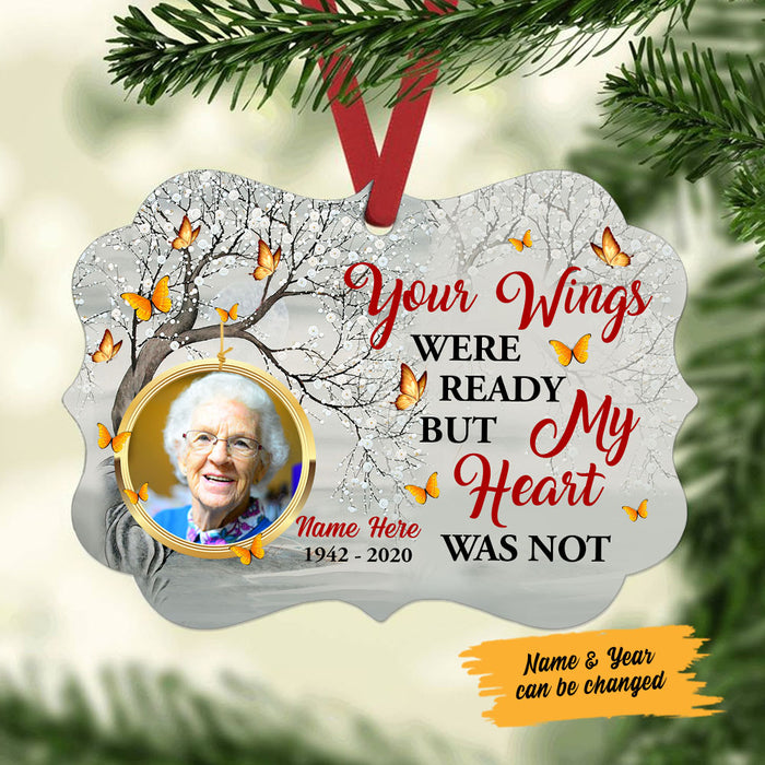 Personalized Mom Memorial MDF Ornament MDF Benelux Ornament NB95 26O58 1