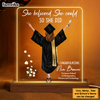 Personalized Graduation Gift She Believed She Could So She Did Plaque LED Lamp Night Light 25040 1