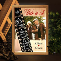 Personalized Couple Gift  This Is Us Picture Frame Light Box 31424 thumb 1