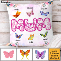Personalized Gift For Mother Mum We Love You Pillow 32020 thumb 1
