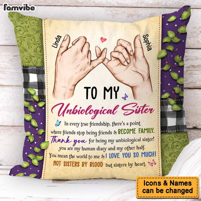 Personalized Gift For Friends In Every True Friendship Pillow