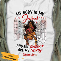 Personalized BWA Tattoos My Story T Shirt AG282 67O36 thumb 1
