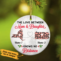 Personalized Love Between Long Distance Leopard Ornament SB2441 30O47 thumb 1