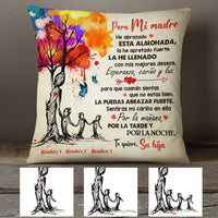 Personalized Mom Grandma Mamá Abuela Spanish Pillow AP232 30O34 (Insert Included) thumb 1