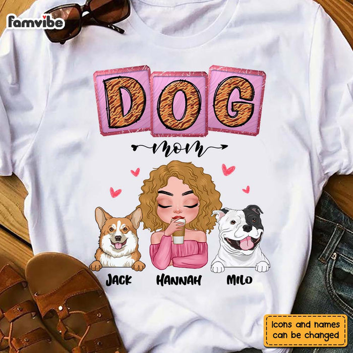 Personalized Gift Dog Mom Shirt - Hoodie - Sweatshirt 24214 1