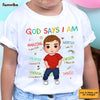 Personalized Gift For Grandson God Says I Am Kid T Shirt - Kid Hoodie - Kid Sweatshirt 32150 1