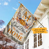 Personalized Thankful Fall God Bless This Home Flag AG222 95O47 1