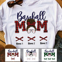 Personalized Baseball Mom Grandma T Shirt MR123 65O57 thumb 1
