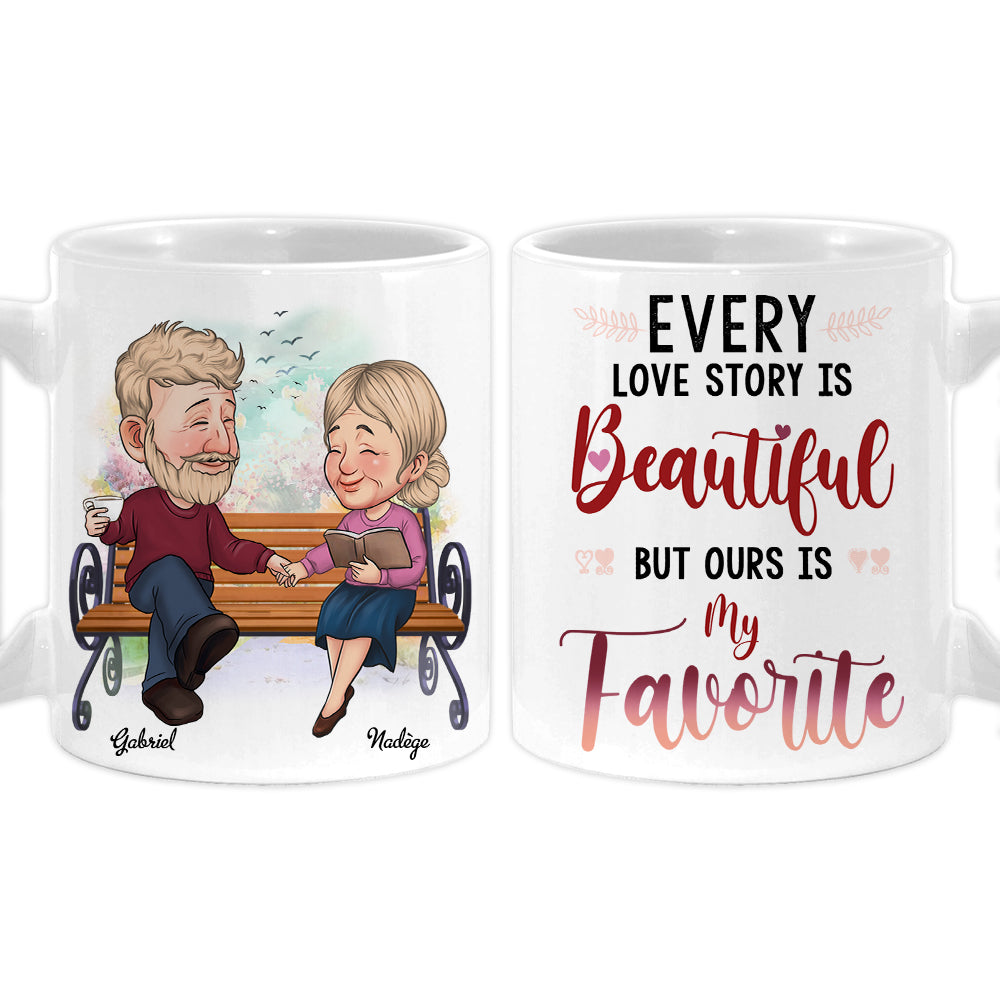 Personalized Couple Gift Every Love Story Is Beautiful But Ours Is My Favorite Mug 31207 Primary Mockup