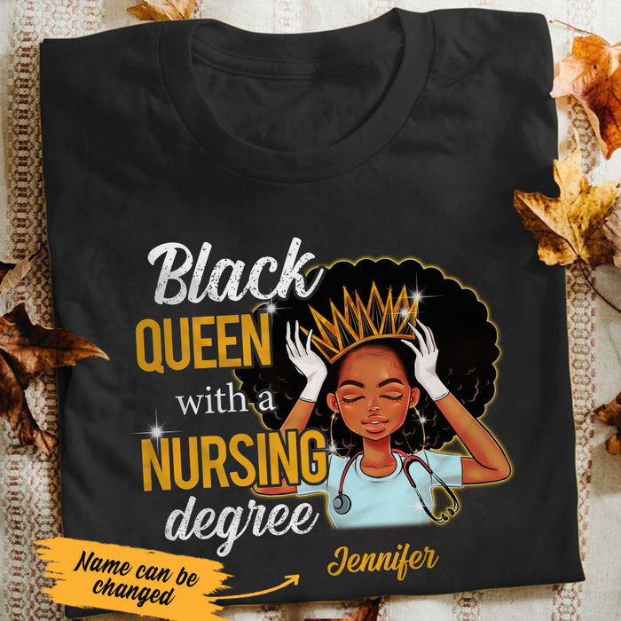 Personalized A Good Nurse BWA T Shirt JL241 28O53 1