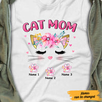 Personalized Cat Mom T Shirt MR153 30O47 thumb 1