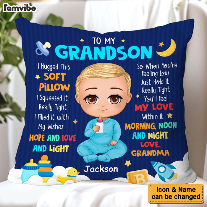 Personalized Gift For Baby You'll Feel My Love Within Pillow 31438 1