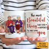 Personalized Couple The Most Beautiful Thing That Ever Happened To Me Was You Mug 31061 1