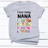 I Love Being Nana T Shirt  DB1910 81O34 1