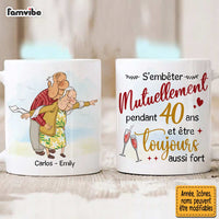 Personalized French S'embêter Mutuellement Pendant Mug 30916 thumb 1