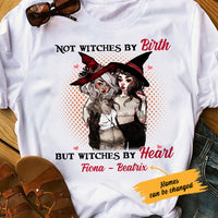 Personalized Witch Friends By Heart By Birth T Shirt AG251 28O36 thumb 1