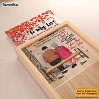 Personalized Couples Gift The Day I Met You Picture Frame Light Box 31127 thumb 1