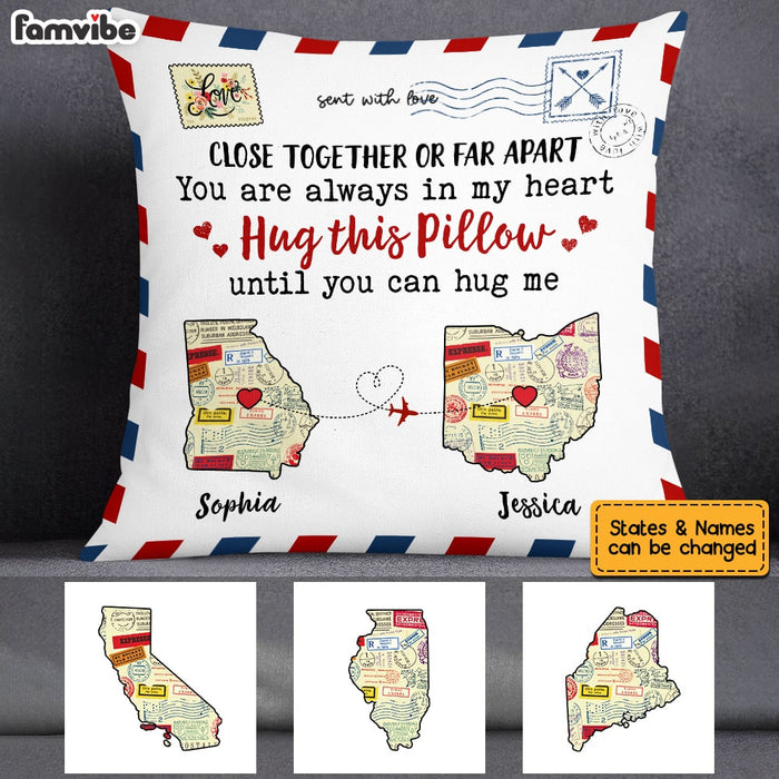 Personalized Mommy Long Distance Pillow AG113 32O53 1