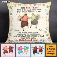 Personalized Gift For Old Friends A Bond That Cannot Be Broken Pillow 30675 thumb 1