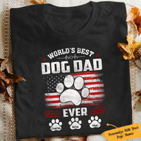 Personalized Dog Dad  T Shirt MY222 67O57 thumb 1