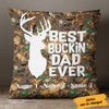 Personalized Dad Hunting   Pillow AP2001 81O58 SB222 81O58 (Insert Included) 1