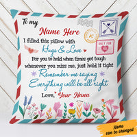 Personalized Love Grandma Pillow FB32 67O57 (Insert Included) thumb 1