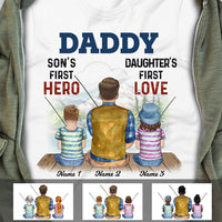 Personalized Fishing Dad Grandpa With Son Daughter T Shirt AP231 95O47 thumb 1