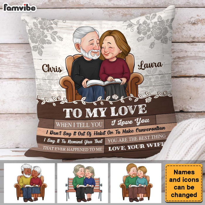 Personalized Gift For Couple When I Tell You I Love You Pillow 30973 1
