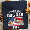Personalized Dog Dad T Shirt MY71 73O57 1