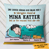 Personalized Swedish Cat Katt Pillow AP72 29O47 (Insert Included) 1
