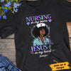 Personalized Nursing in Vein Jesus in Heart BWA T Shirt JL242 28O34 1