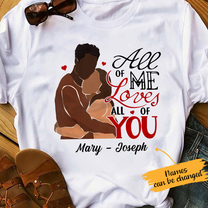 Personalized BWA Couple All Love All T Shirt AG263 65O65 1