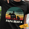 Personalized Dad Bear T Shirt AP198 81O58 1