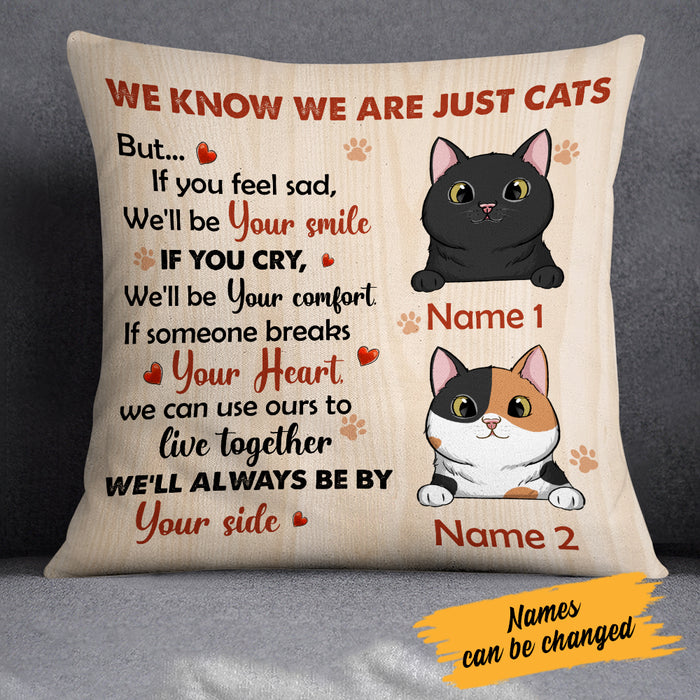 Personalized Cat Always By Your Side Pillow MR186 26O34 (Insert Included) 1