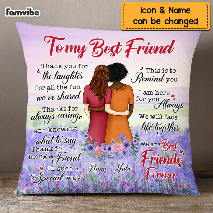 Personalized To My Friends Thank You For Pillow OB241 30O69 1