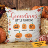 Personalized Grandma Little Pumpkins Pillow SB192 30O34 (Insert Included) 1