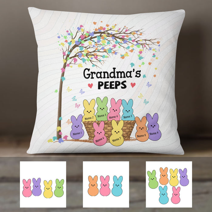 Personalized Grandma Bunny Easter Pillow MR15 73O58 (Insert Included) 1