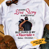 Personalized BWA Couple Love Story T Shirt AG111 30O53 thumb 1