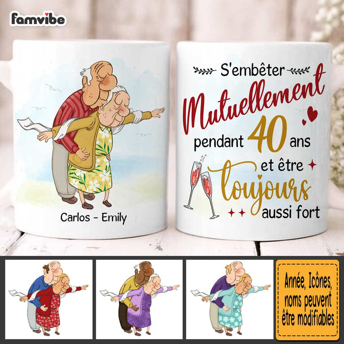 Personalized French S'embêter Mutuellement Pendant Mug 30916 1