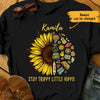Personalized Hippie Sunflower T Shirt JN172 73O65 1