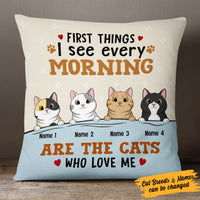 Personalized First Thing I See In The Morning Pillow MR183 73O53 thumb 1