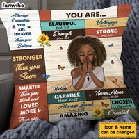 Personalized Inspirational Gift For Daughter You Are Pillow 30776 thumb 1