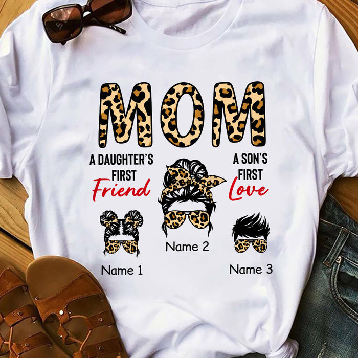 Personalized Mom Grandma T Shirt AP291 30O53 1