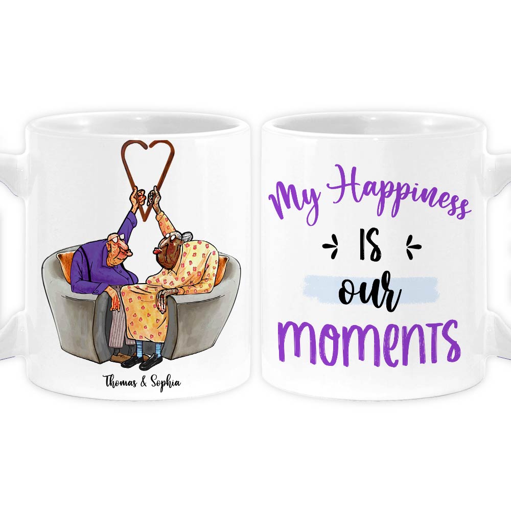 Personalized Couple Gift My Happiness Mug 31154 Primary Mockup
