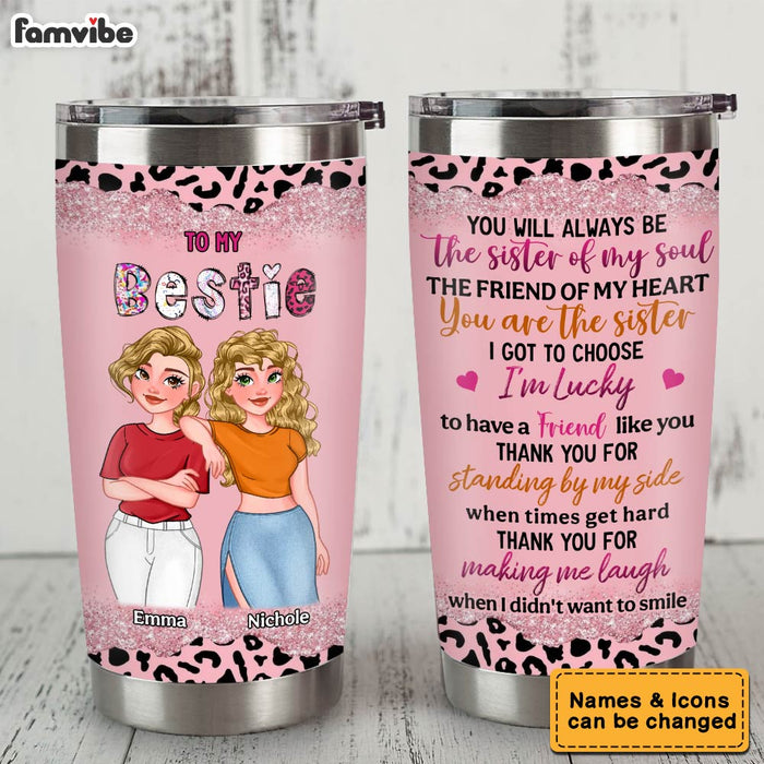 Personlaized Gift For Friend You Are The Sister Steel Tumbler 32015 1